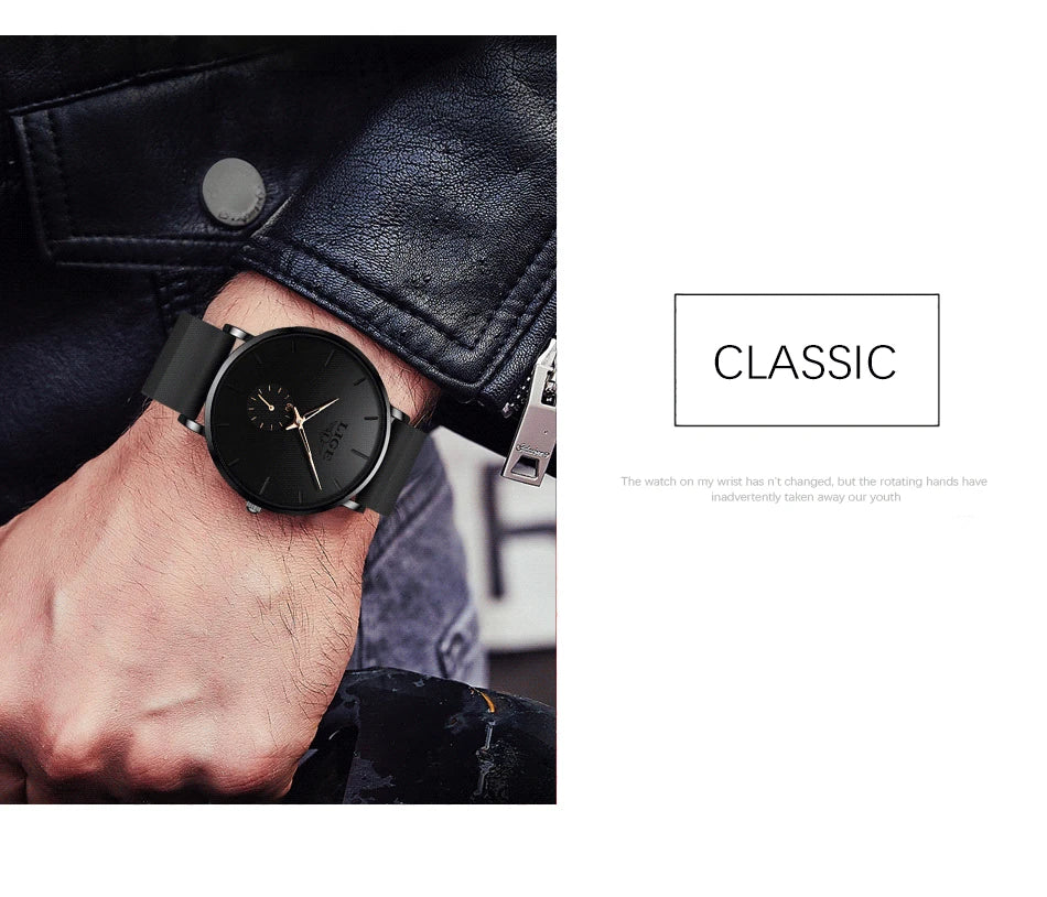 LIGE 2023 New Fashion Sports Mens Watches Top Brand Luxury Waterproof Simple Ultra-Thin Watch Men Quartz Clock Relogio Masculino