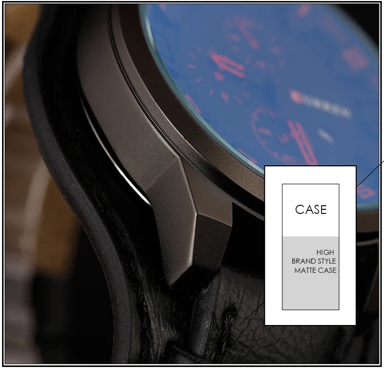 CURREN Men's Watches Top Brand Luxury Fashion&Casual Business Quartz Watch Date Waterproof Wristwatch Relogio Masculino