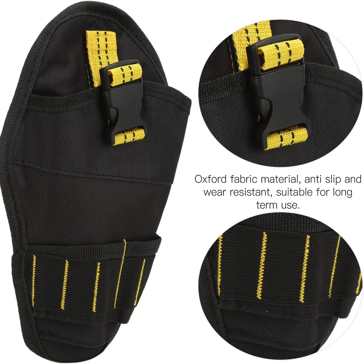 Multi-functional Waterproof Drill Holster Waist Tool Bag Power Tool Holster Drill Holster Cordless For Wrench Hammer Screwdriver