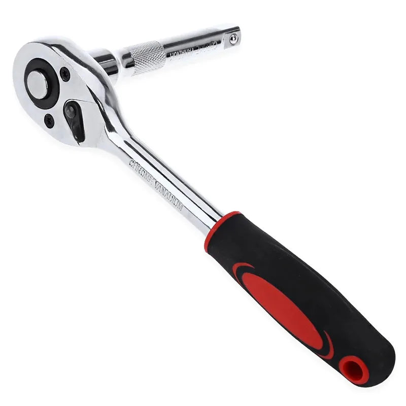 1/4'' 3/8'' 1/2'' Socket Wrench Set Extension Rod Multi-function Ratchet Spanner Set Car Motorcycle Repair Hand Tool Set