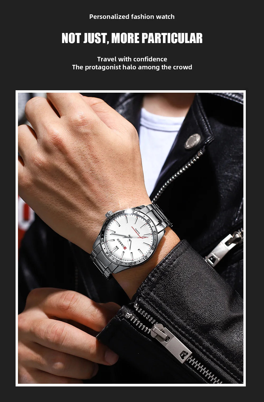 CURREN Men Fashion Ultra Thin Watches Simple Men Business Stainless Steel Quartz Watch Casual Watch For Man Relogio Masculino