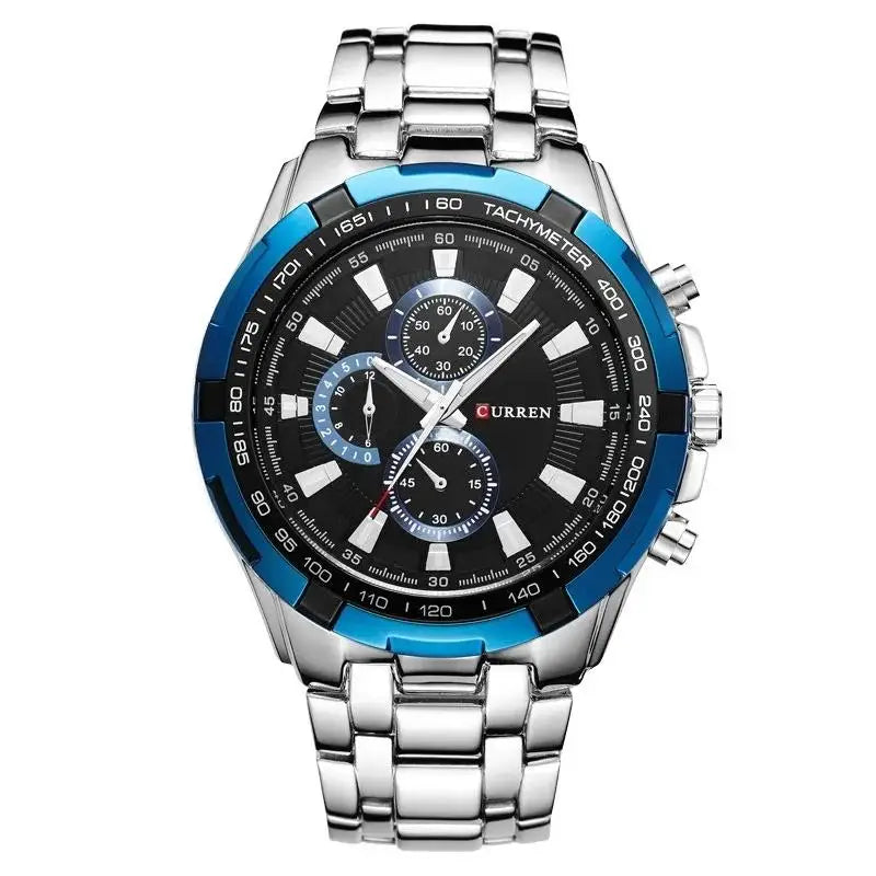 CURREN 8023 Quartz Watch Men Waterproof Sport Military Watches Mens Business Stainless Steel Wristwatch Male Clock reloj hombre