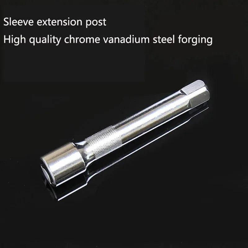 1/4'' 3/8'' 1/2'' Socket Wrench Set Extension Rod Multi-function Ratchet Spanner Set Car Motorcycle Repair Hand Tool Set
