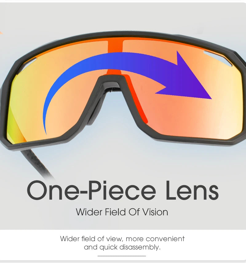 SCVCN Sports Men UV400 Sunglasses Cycling Glasses Runing Cycl Camp Bike Eyewear MTB Outdoor Goggles Bicycle Women Hunting