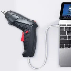47pcs Electric Screwdriver Cordless Electric Kit Household Small Electric Drill Driver Front LED Light Easy For Small Home Tools