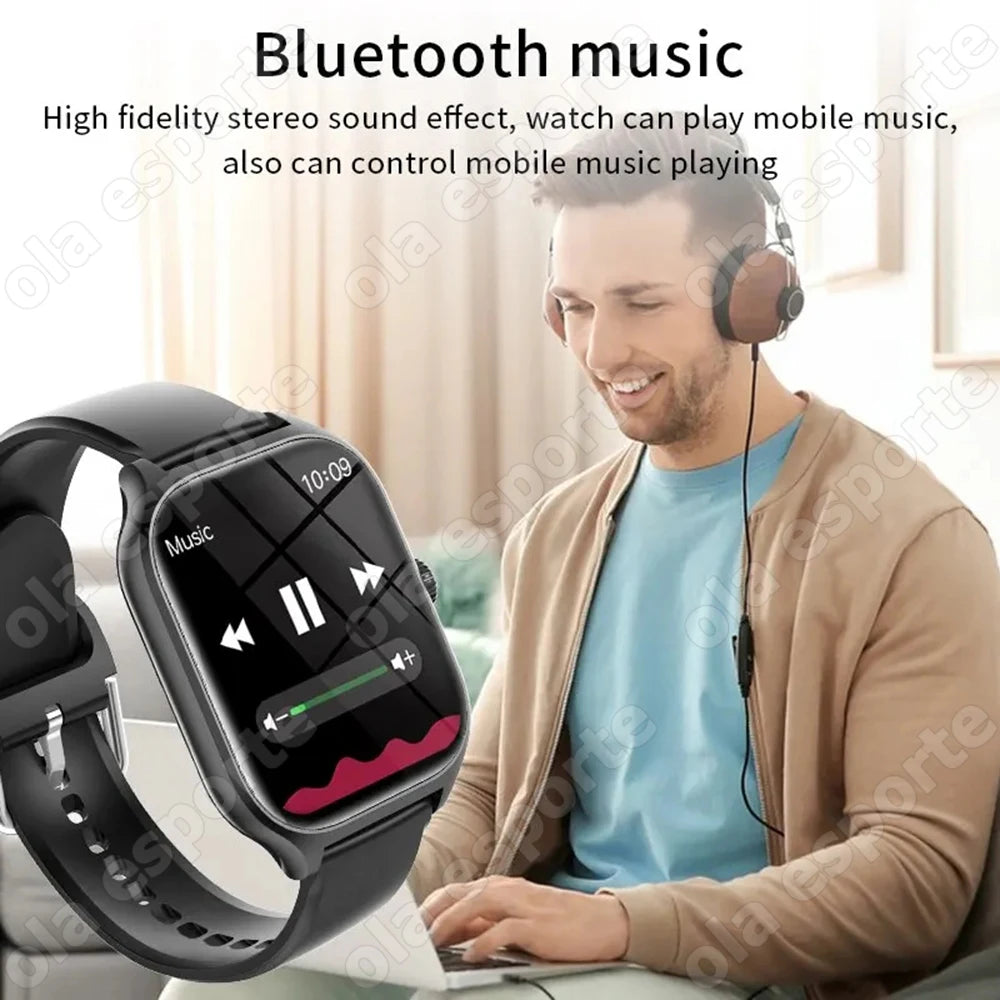 Smart Watch GTS Men Women 1.77 Full Touch Screen Sports Fitness Watch Bluetooth Call Android Phone Digital Multidial Smartwatch