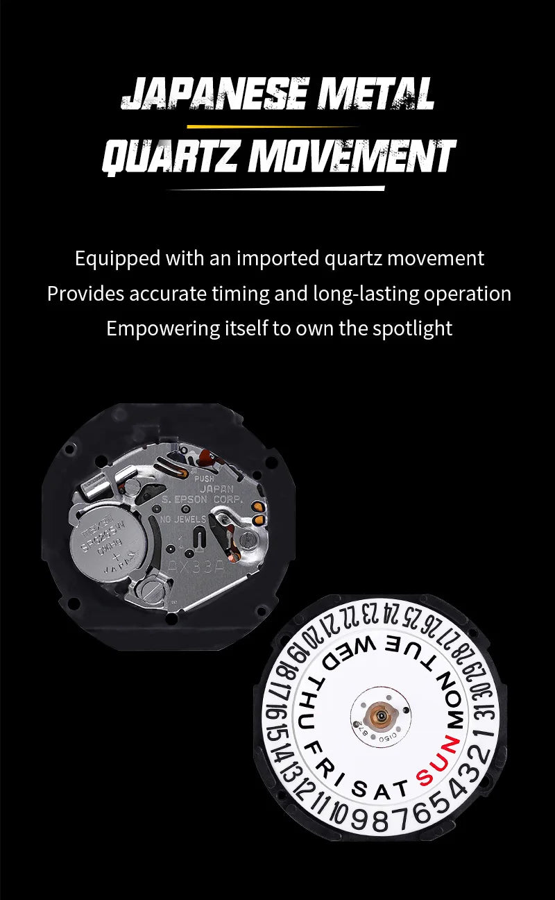 NAVIFORCE Creative TPU Strap Male Wristwatch Fashion Sports 3ATM Waterproof Quartz Day and Date Display Men Watches Reloj Hombre