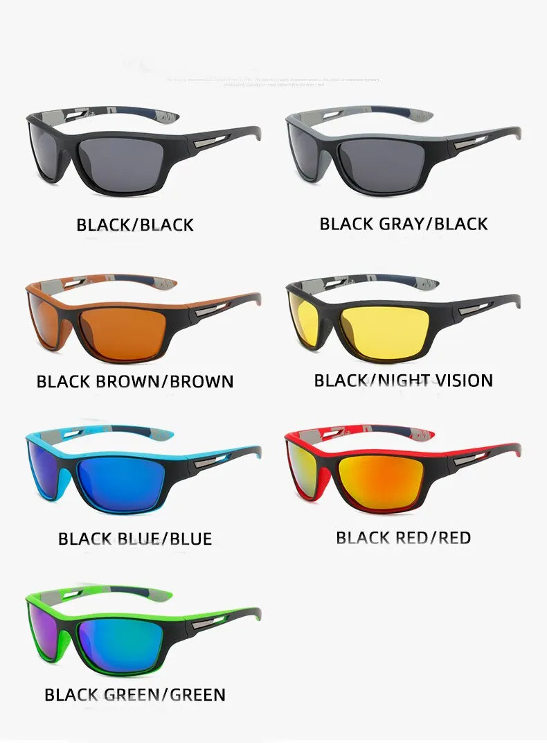 Men Luxury Polarized Sunglasses Classic Driving Retro Travel Cycling Unisex Glasses 2023