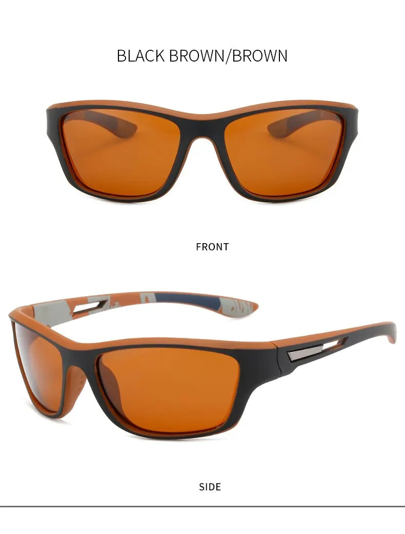 Men Luxury Polarized Sunglasses Classic Driving Retro Travel Cycling Unisex Glasses 2023