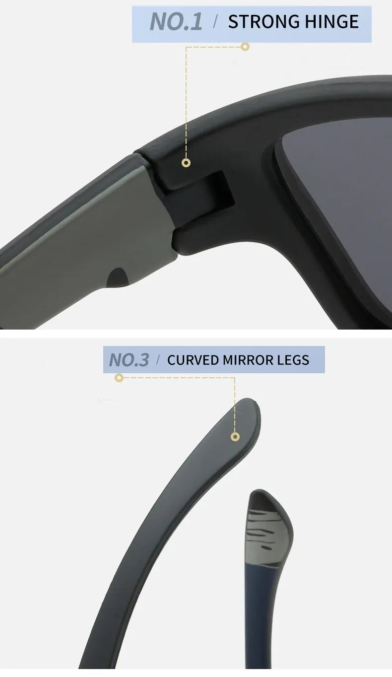 Men Luxury Polarized Sunglasses Classic Driving Retro Travel Cycling Unisex Glasses 2023